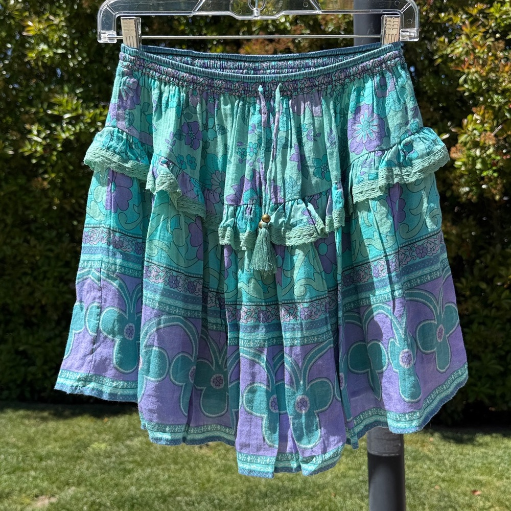 🌿 Spell Buttercup Mini Skirt Size S